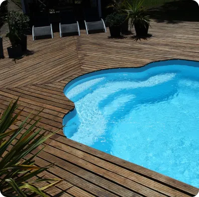 piscine entérré à Argenton-sur-Creuse près de Châteauroux dans l'Indre 36