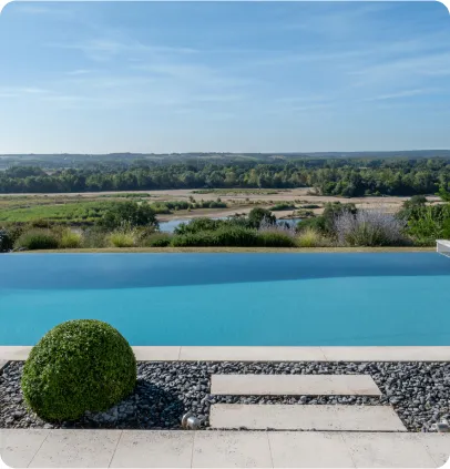 piscine mini o à Argenton-sur-Creuse près de Châteauroux dans l'Indre 36